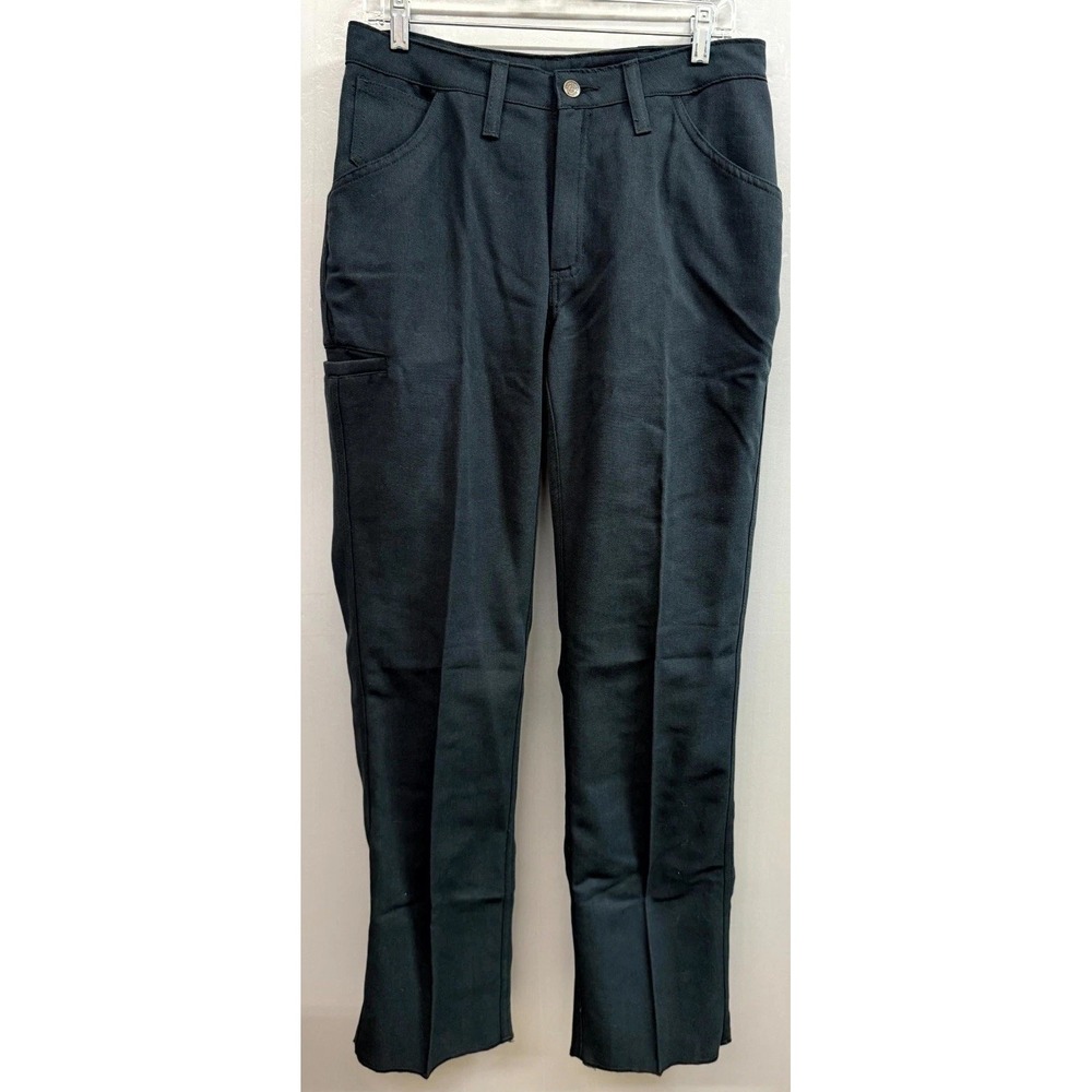 Workrite Fire Service Pants Womens 10 Black Flame Resistant Workwear Straight